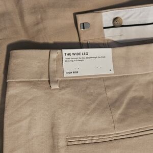NWT Ann Taylor Wide Leg Linen Pant (size 18)